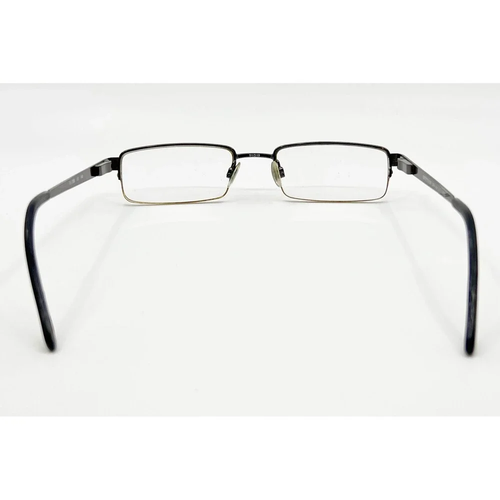 Stetson Off Road 5002 Eyeglasses Mens Black Metal Rectangular Frames 51-19-140